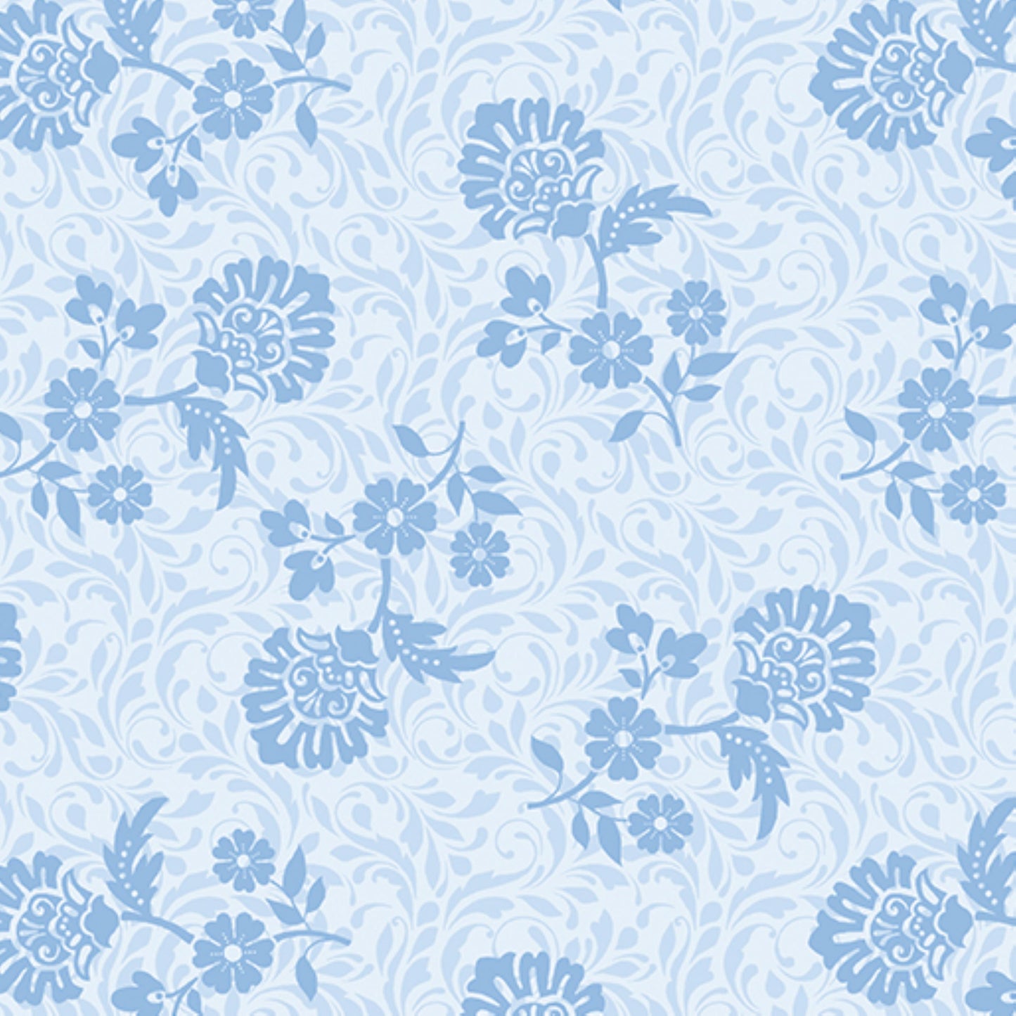 Sophie Sky Fabric | French Romance Collection by Jan Shore for Benartex