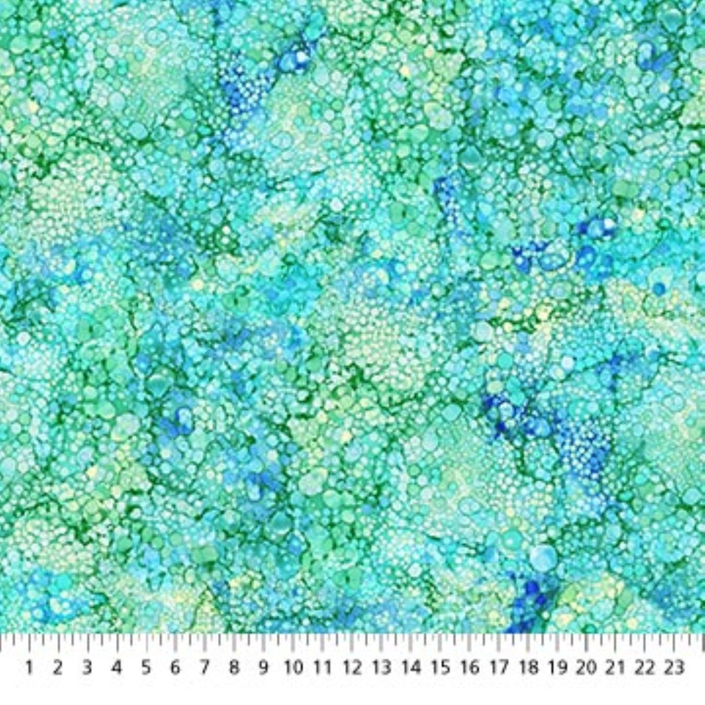 Bliss Caribbean Teal Cotton Fabric by Northcott – Aqua Watercolor Abstract Blender Quilting Cotton Yardage