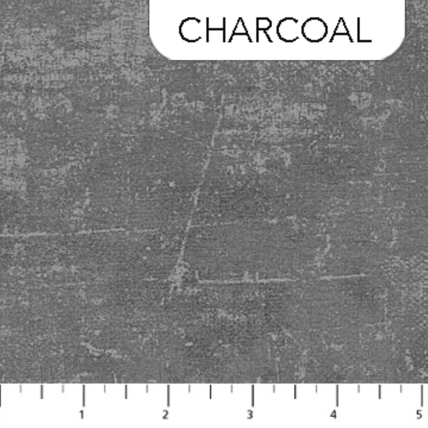 Northcott Canvas Flannel Charcoal | Cloud Soft Cotton Flannel Fabric by the Yard