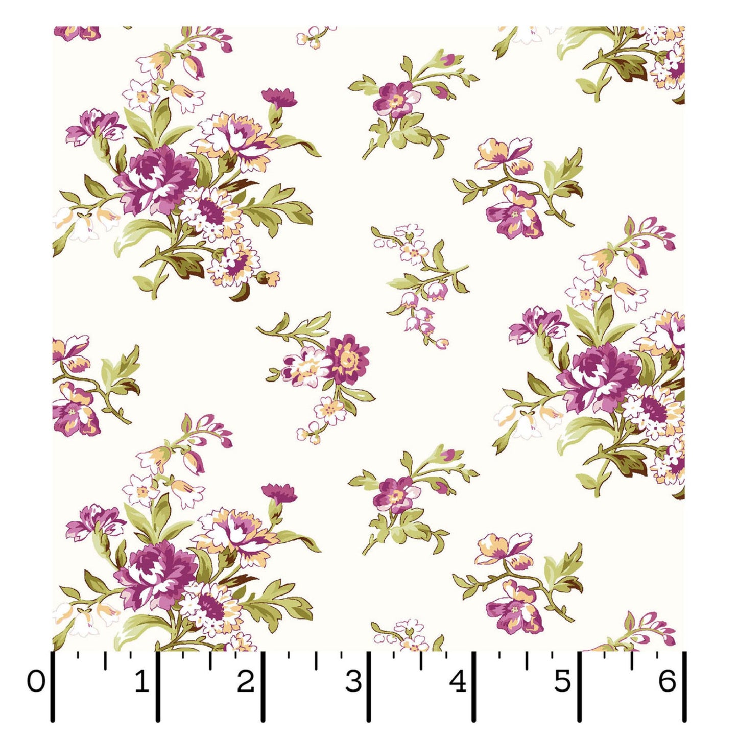 Maywood Studios Veranda Trailing Vine Cream Premium Quilting Cotton Fabric