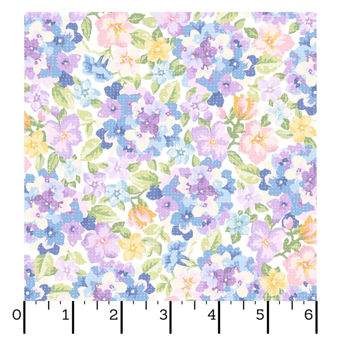 Maywood Studio Gathering Sun Packed Floral Multicolor Fabric by the Yard