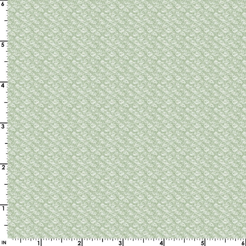 Light Sage Green Cotton Flannel Fabric – Maywood Studios Little Lambies