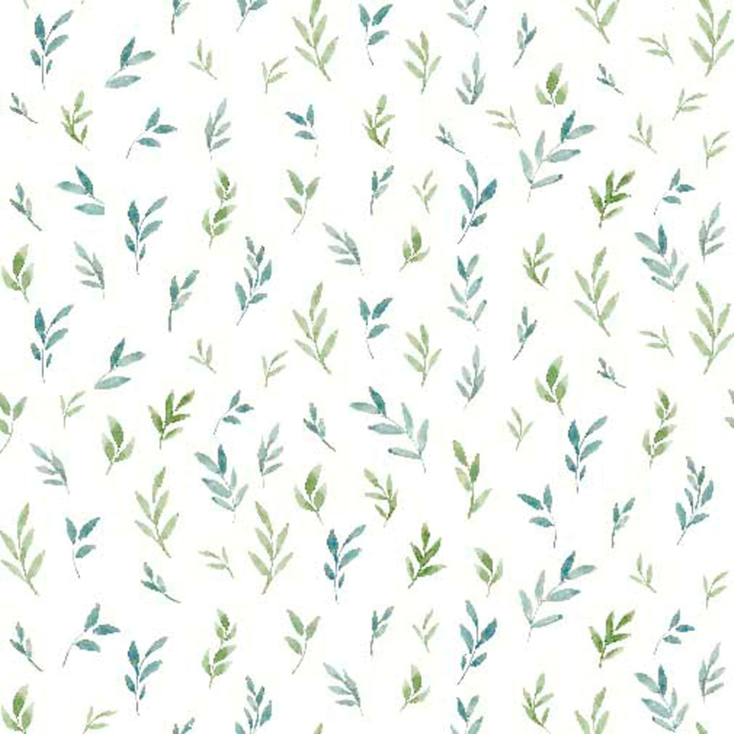 Intriguing Mushrooms | Tiny Leaves - Cotton | By The Yard