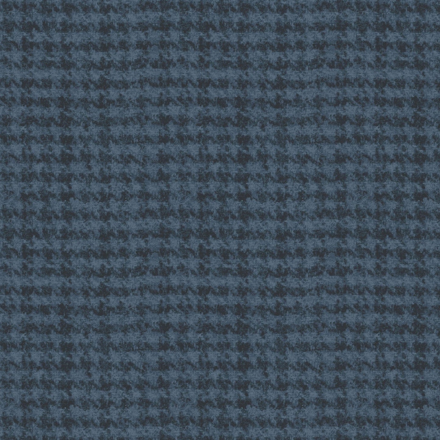Maywood Houndstooth Navy Blue Flannel
