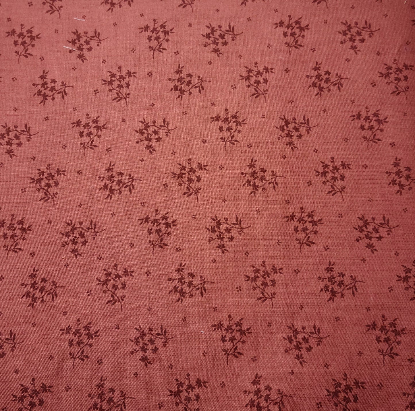 20 Terra Cotta Tone on Tone 10" precut cotton squares