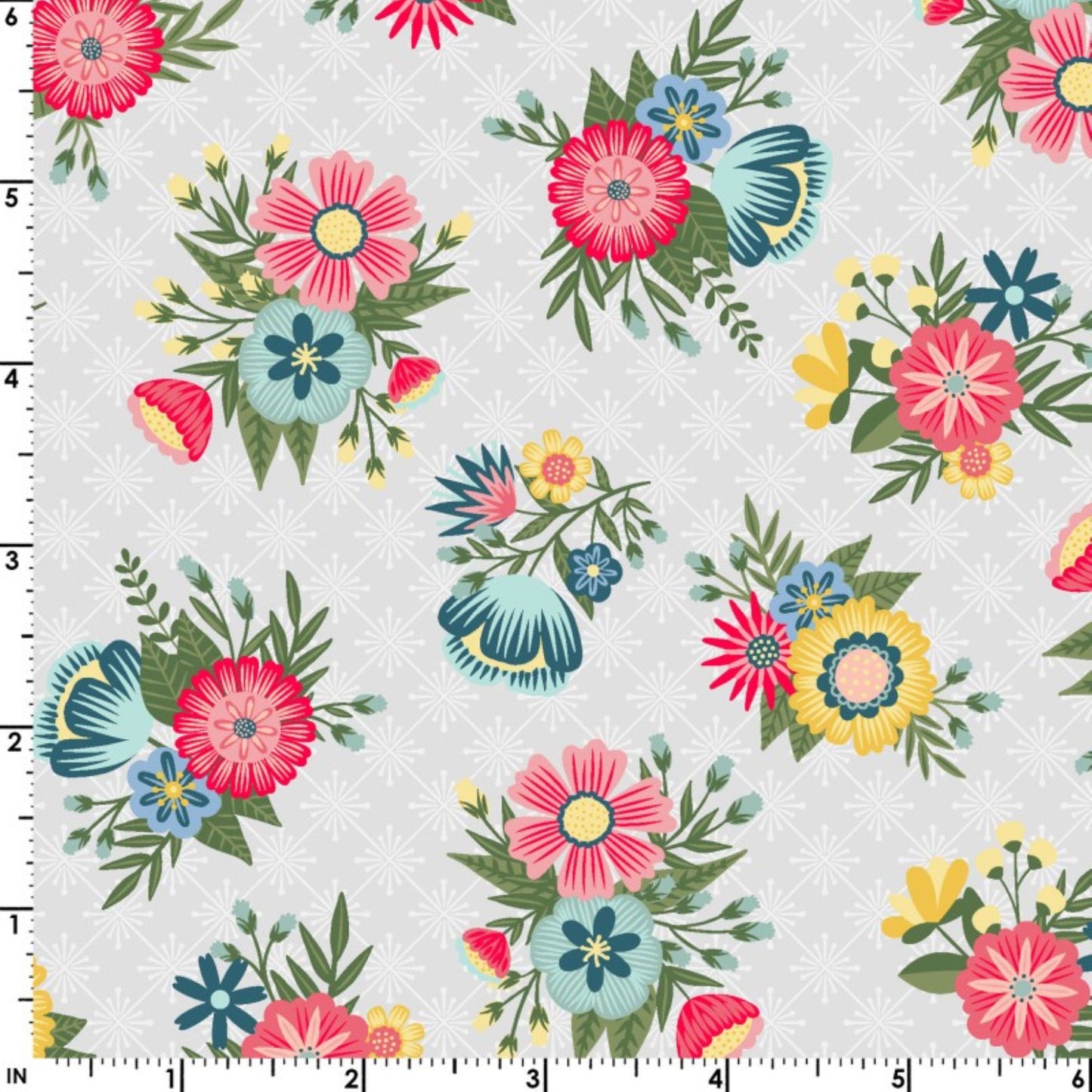 Vintage Floral Quilt Cotton