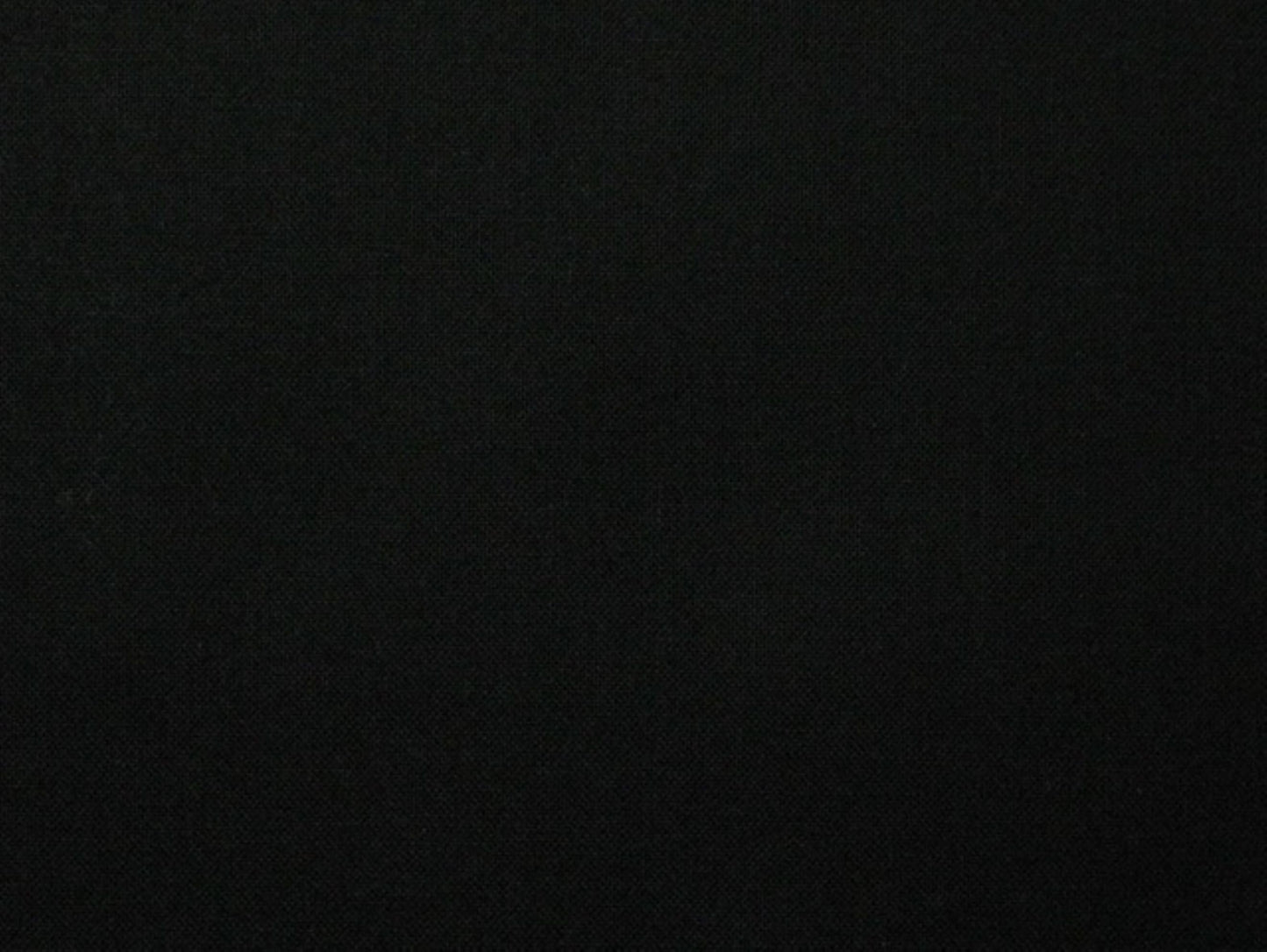 Supreme Solids Black Cotton Fabric