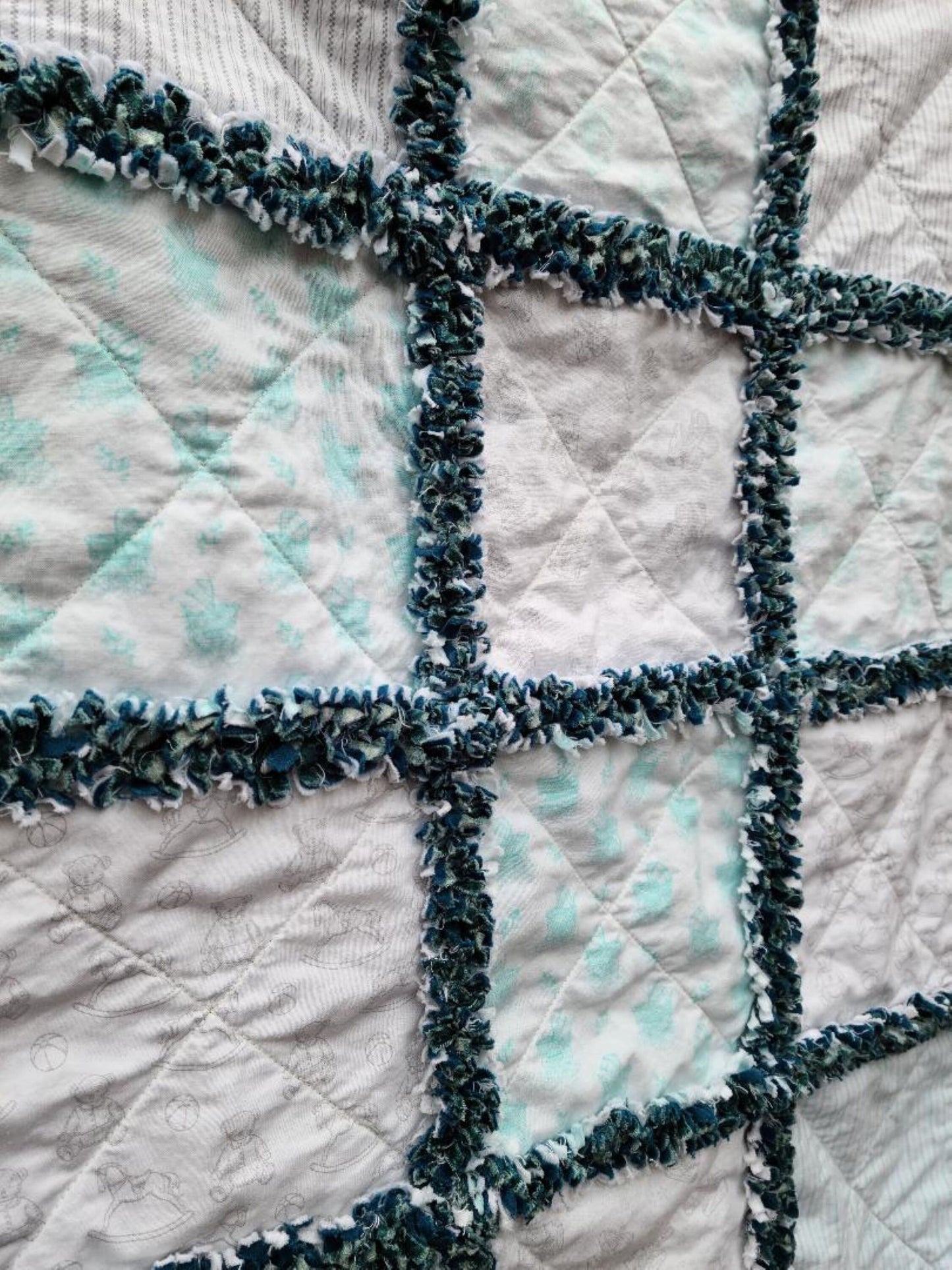 Simply Blessed Nursery Rag Quilt