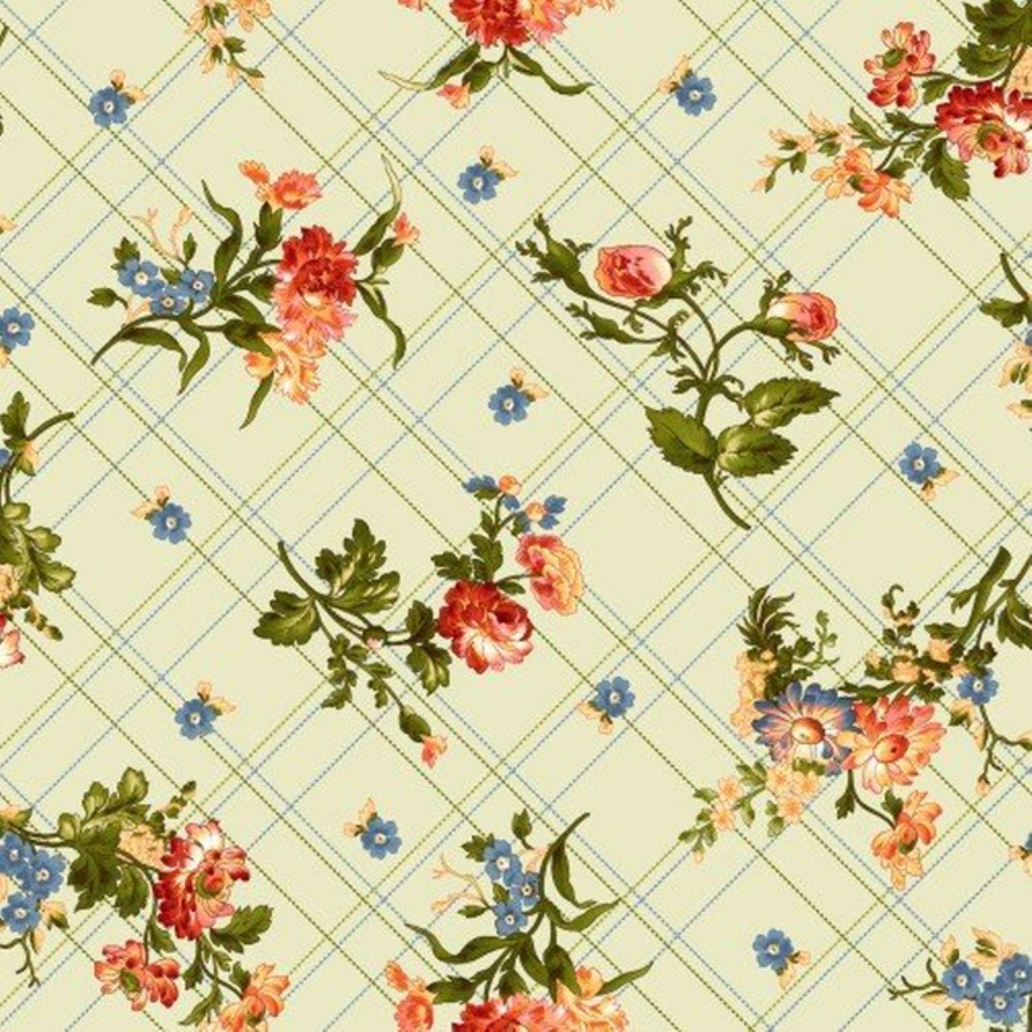 Belle Epoque by Maywood Studios Elegant Floral Fabric