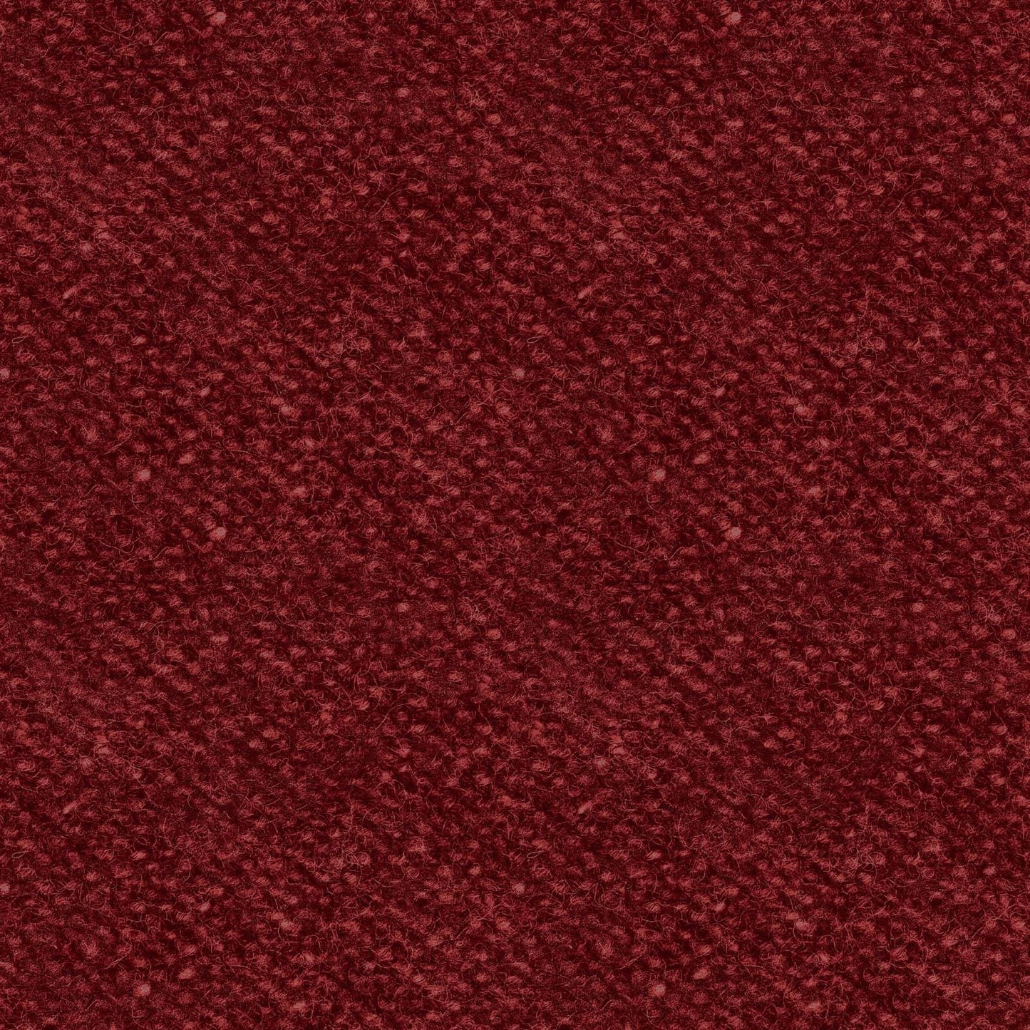 Maywood Studio Woolies Collection by Bonnie Sullivan - Dark Red Tweed Look Flannel: