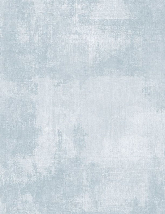 Light Blue Dry Brush Fabric by Wilmington Prints, Textured Blender Quilting Fabric Yardage