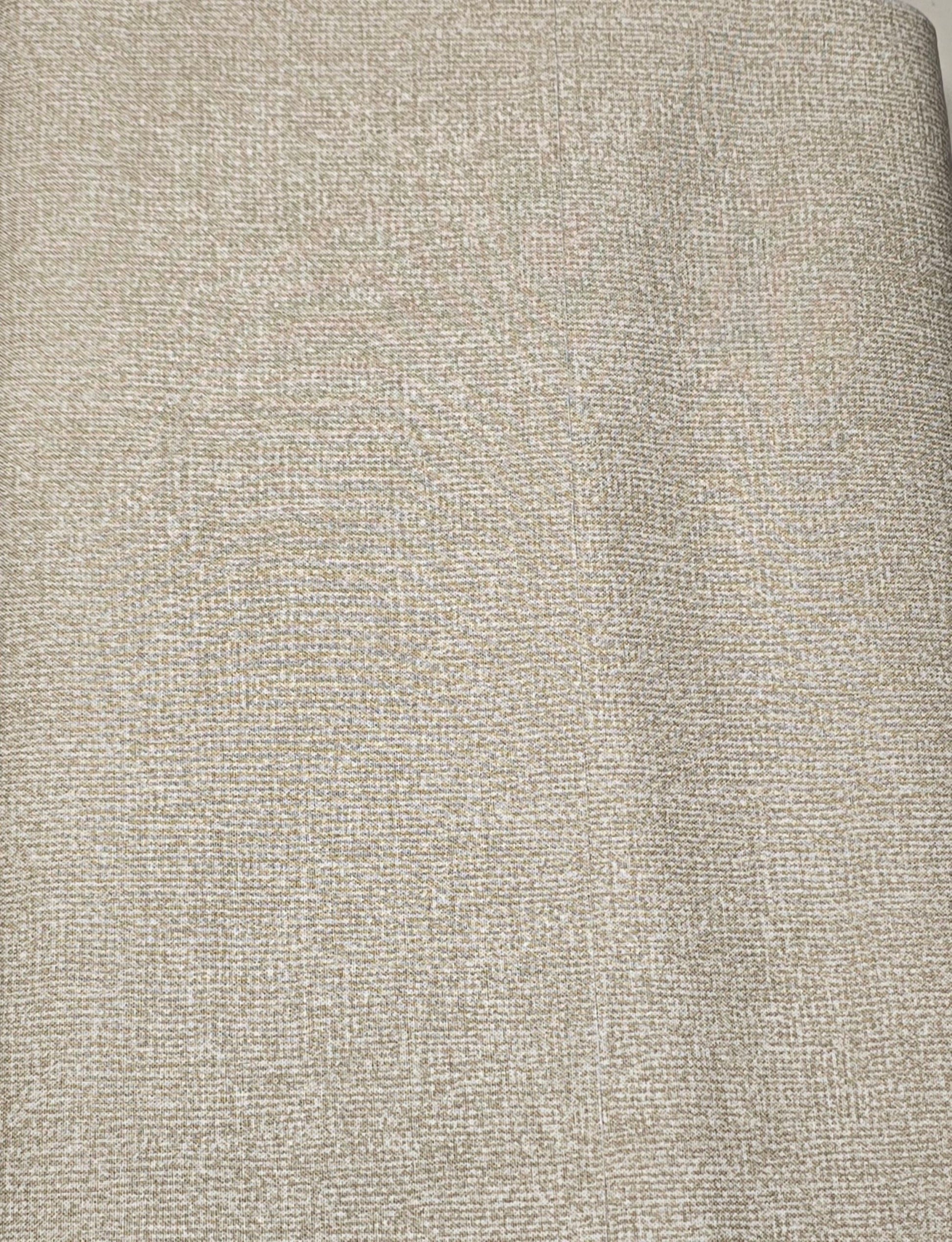 Pewter Burlap Looking Quilt Cotton.