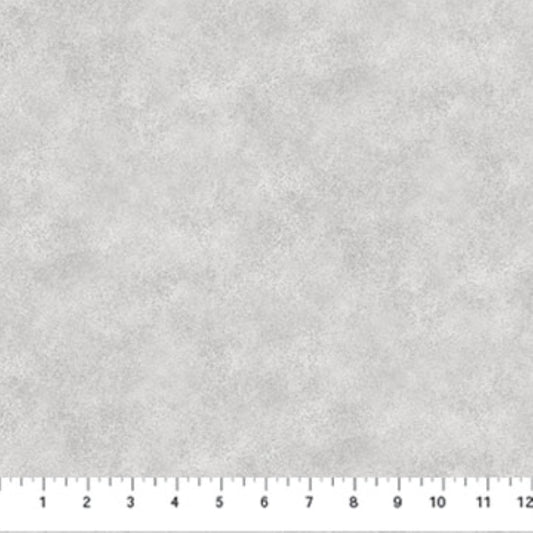 Northcott Shimmer City Fog Speckle Fabric | Gray Metallic Quilting Cotton by the Yard
