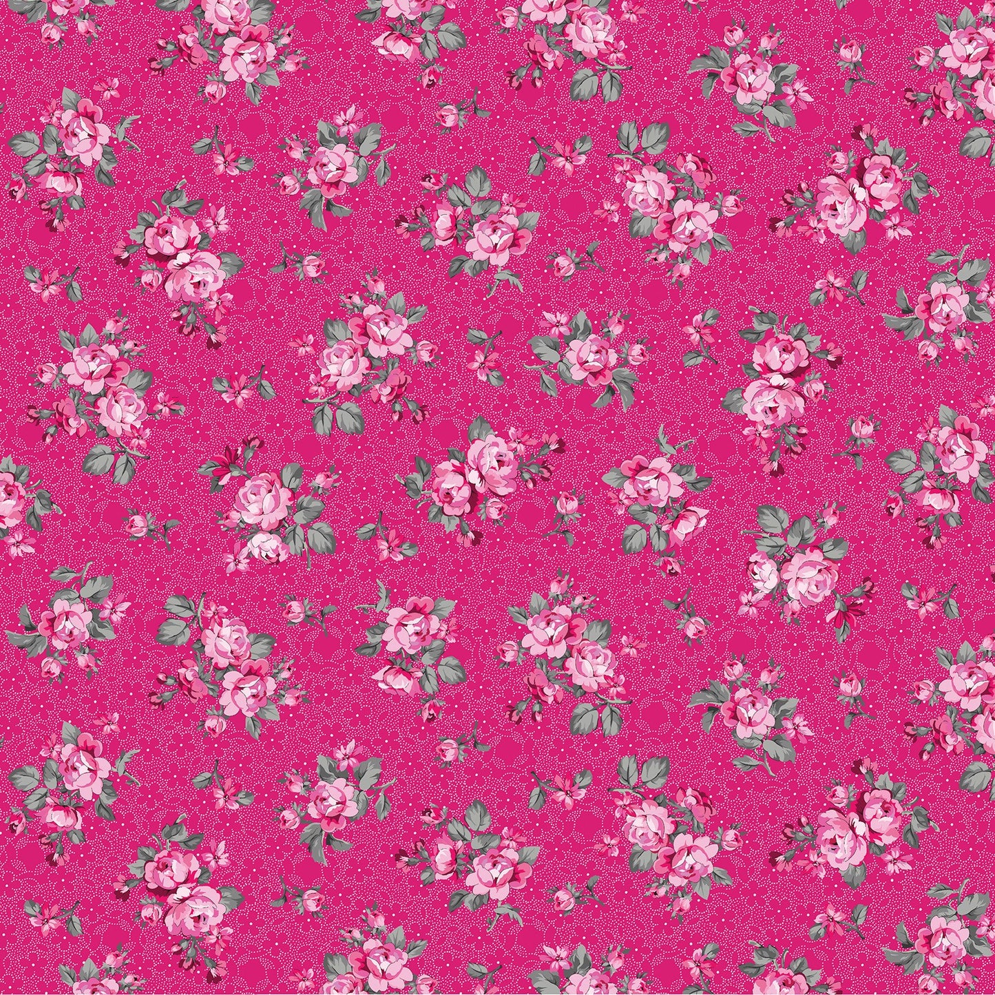 Promise Me by Pat Sloan – Rose-Inspired Floral Fabric Collection with Metallic & Pearlescent Accents – 100% Cotton