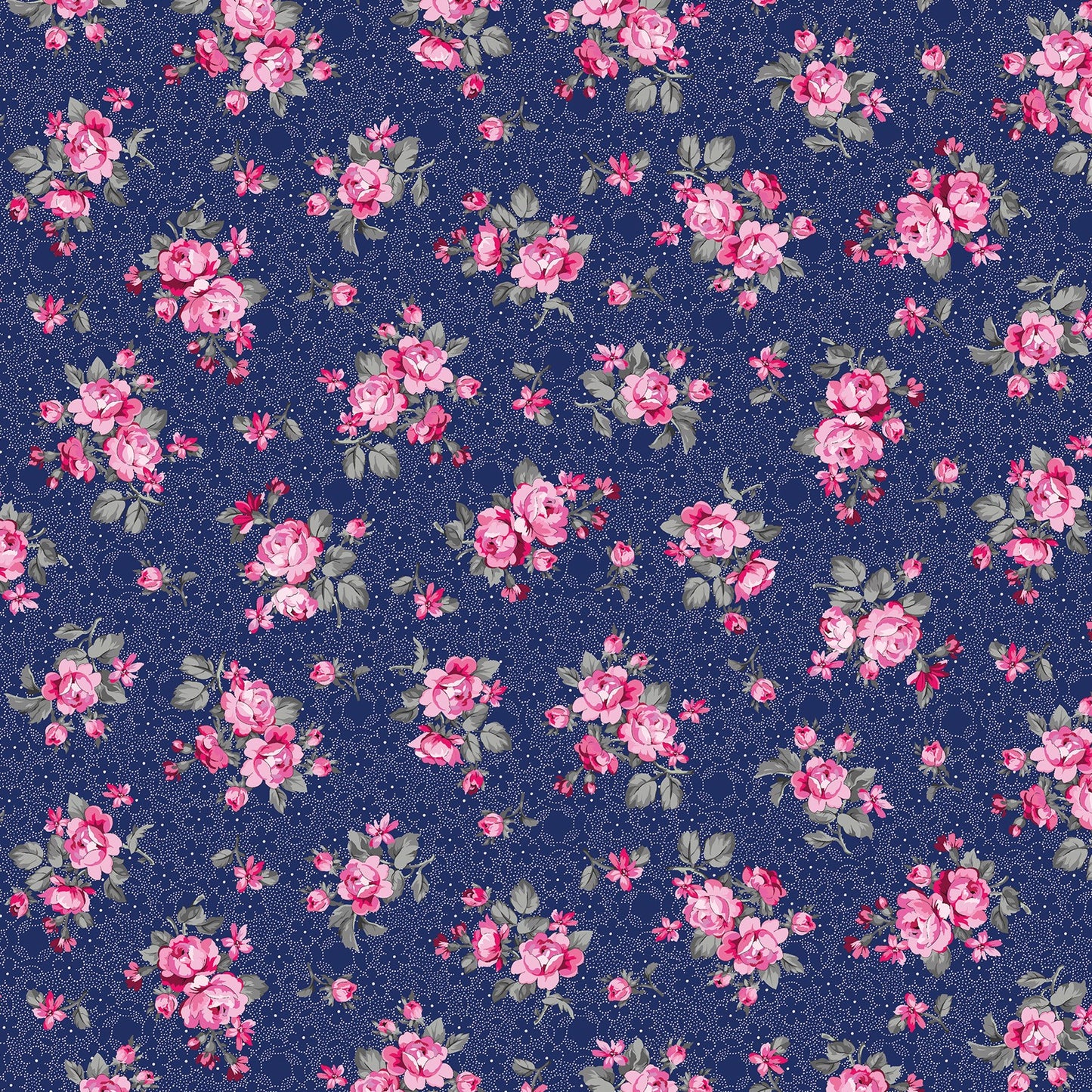 Promise Me by Pat Sloan – Rose-Inspired Floral Fabric Collection with Metallic & Pearlescent Accents – 100% Cotton