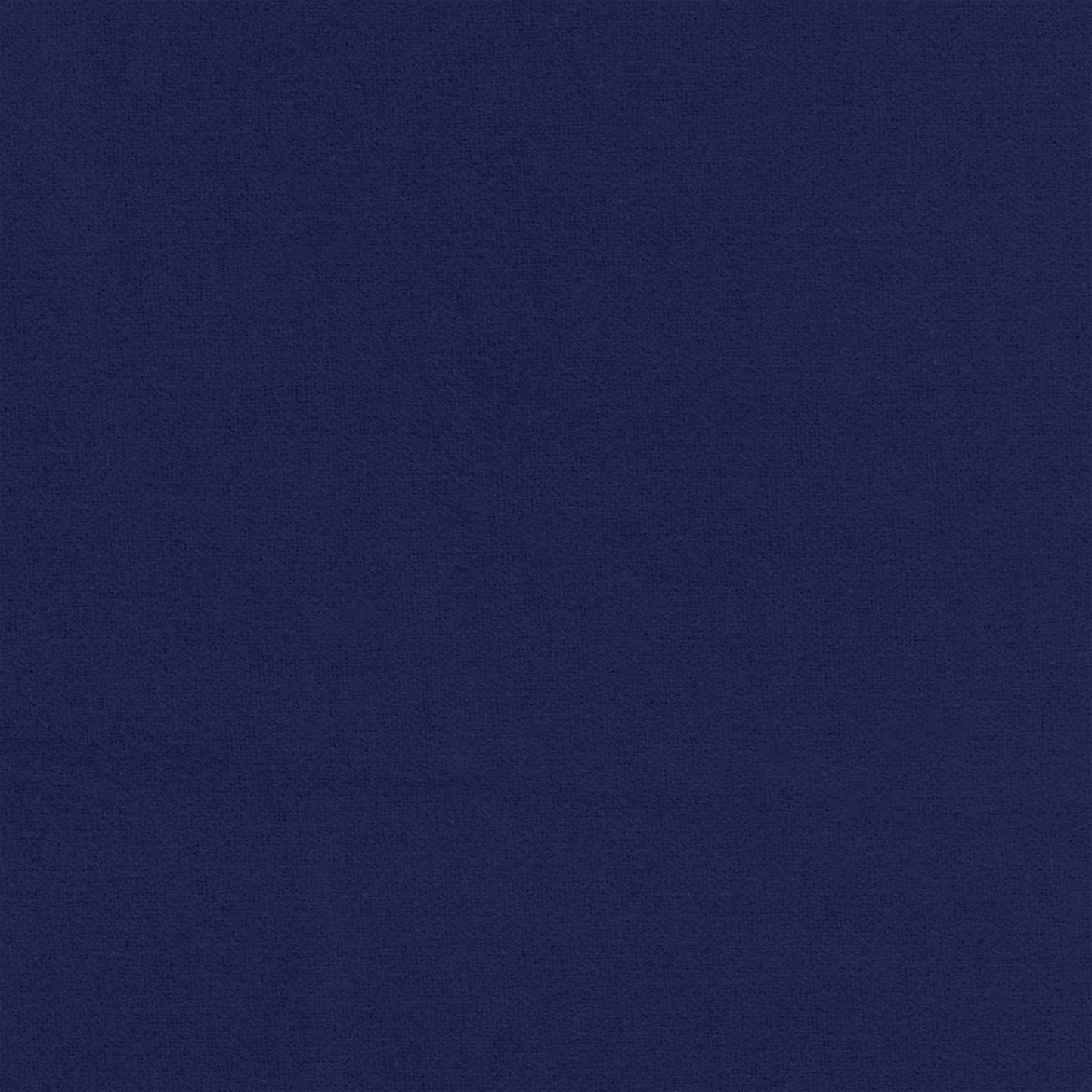 Light Navy Solid Cotton Flannel Fabric by the Yard – Medium to Heavy Weight Brushed Cotton