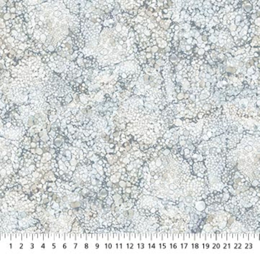 Morning Mist Bliss Cotton Fabric by Northcott – Light Gray Watercolor Blender Neutral Quilting Cotton