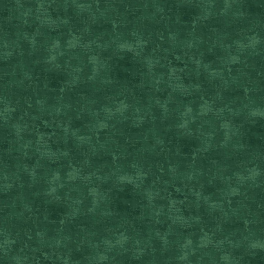Pine Needle Green Canvas Flannel Fabric by Northcott – Dark Green Grunge Texture Cotton Flannel