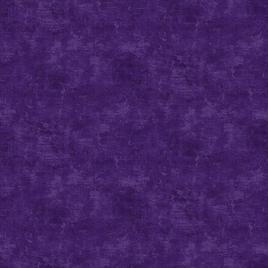 Amethyst Canvas Flannel Fabric by Deborah Edwards for Northcott – Purple Grunge Texture Cotton Flannel
