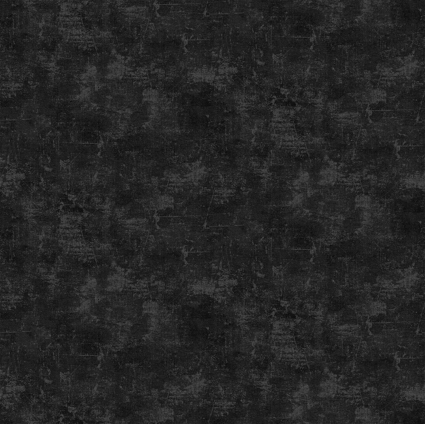 Ebony Black Canvas Flannel Fabric by Northcott – Textured Grunge Look