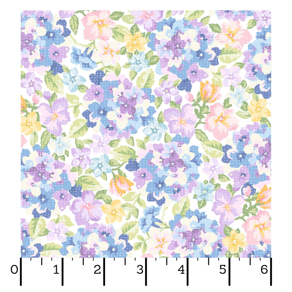 Maywood Studio Gathering Sun Packed Floral Multicolor Fabric by the Yard
