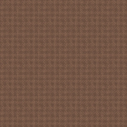 Snowtop Mountain Flannel Texture Brown Fabric | Maywood Studio Flannel by the Yard