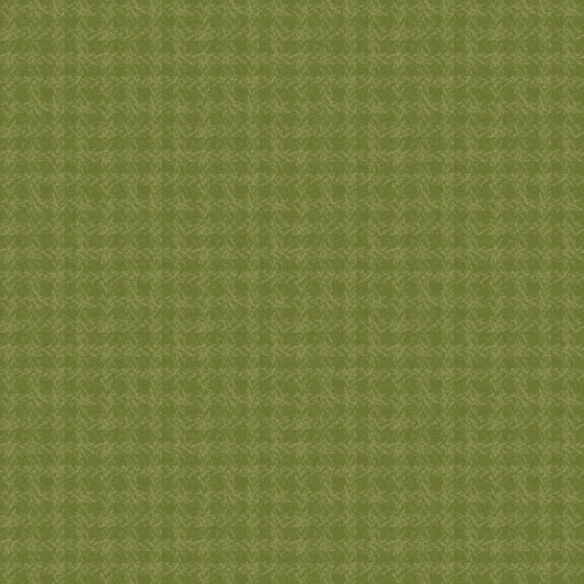 Snowtop Mountain Flannel Texture Green Fabric | Maywood Studio Christmas Flannel