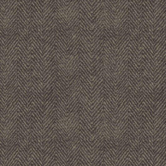 Maywood Studio Woolies Flannel – Black Brown Herringbone Cotton Fabric | Soft Wool Look, 43/44" Wide Quilt Flannel