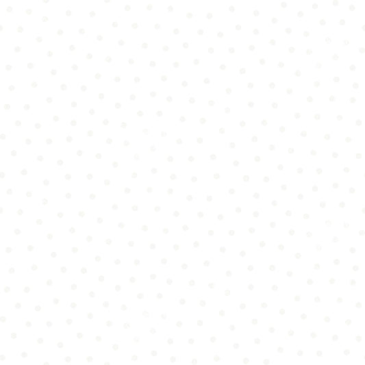 Little Lambies Flannel Polka Dot Fabric – Grey Dots on White Cotton Flannel