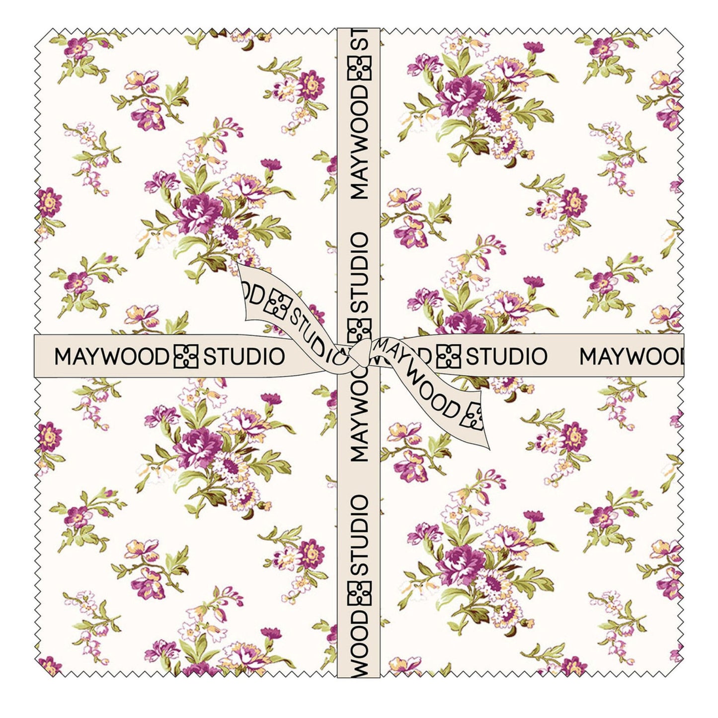 High-quality Cotton Squares from Maywood Studios showcasing vibrant textile patterns for quilting and crafts
