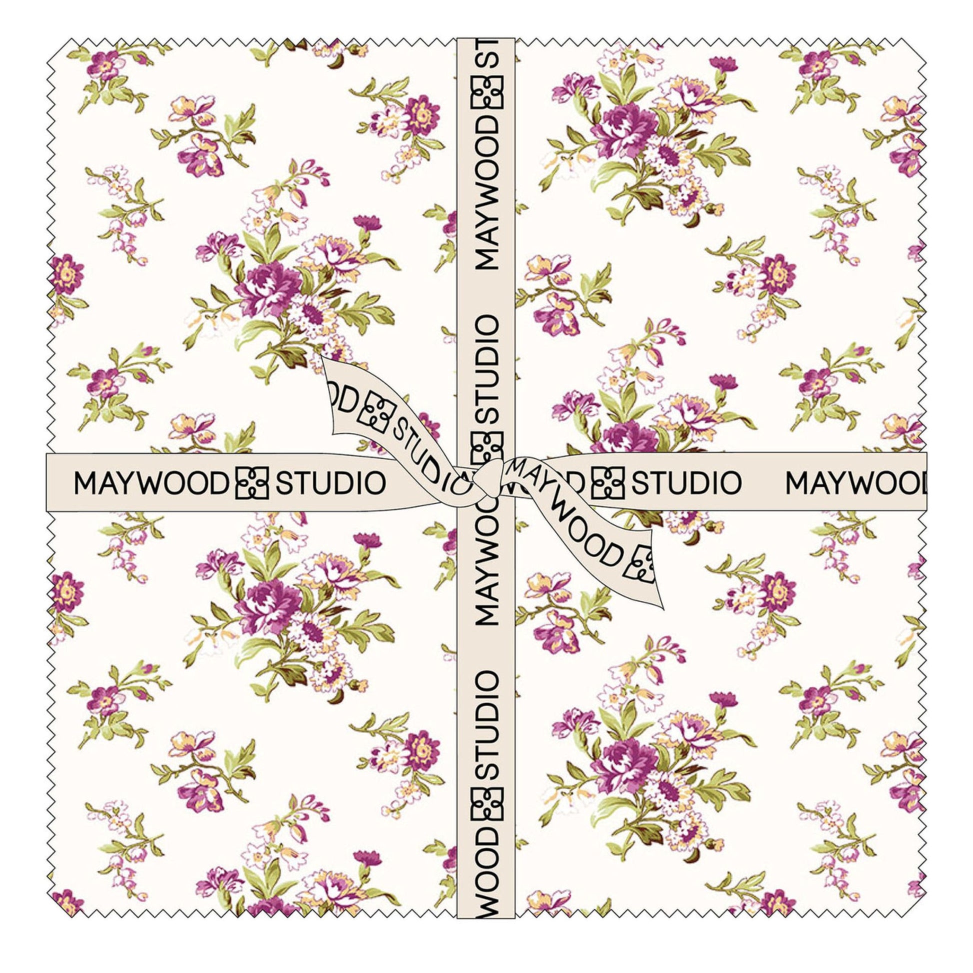 High-quality Cotton Squares from Maywood Studios showcasing vibrant textile patterns for quilting and crafts