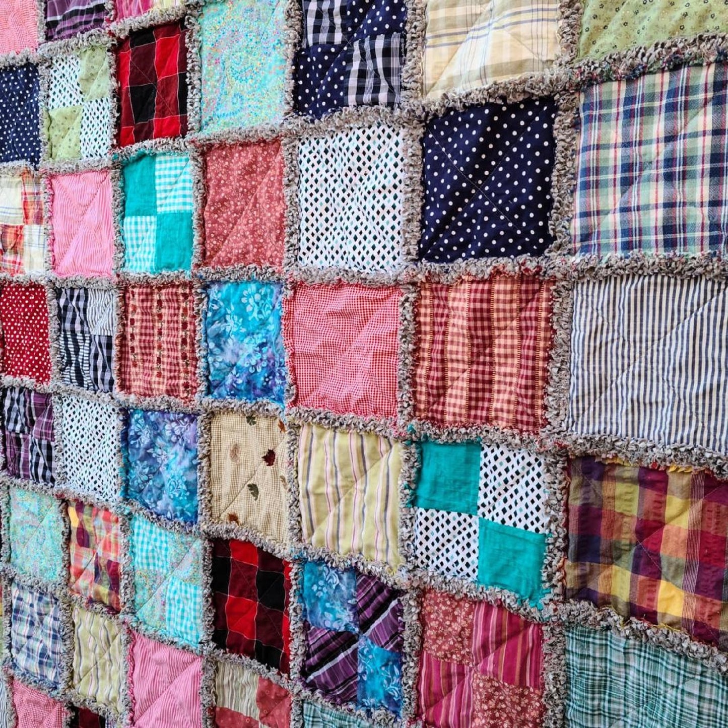 Custom Memory Quilts – Handcrafted from Loved Ones’ Clothing - Made to Order