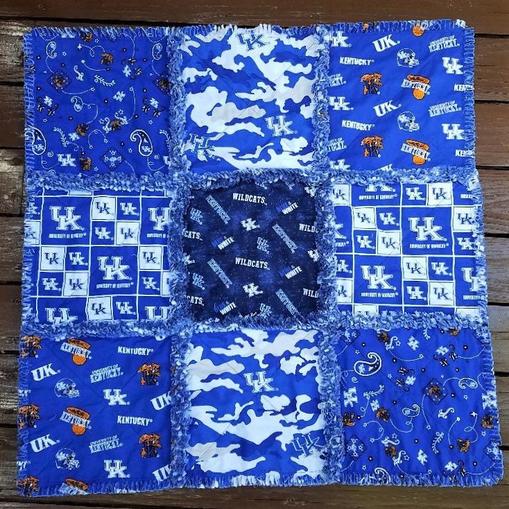 Sports Teams Rag Quilts, Made to order