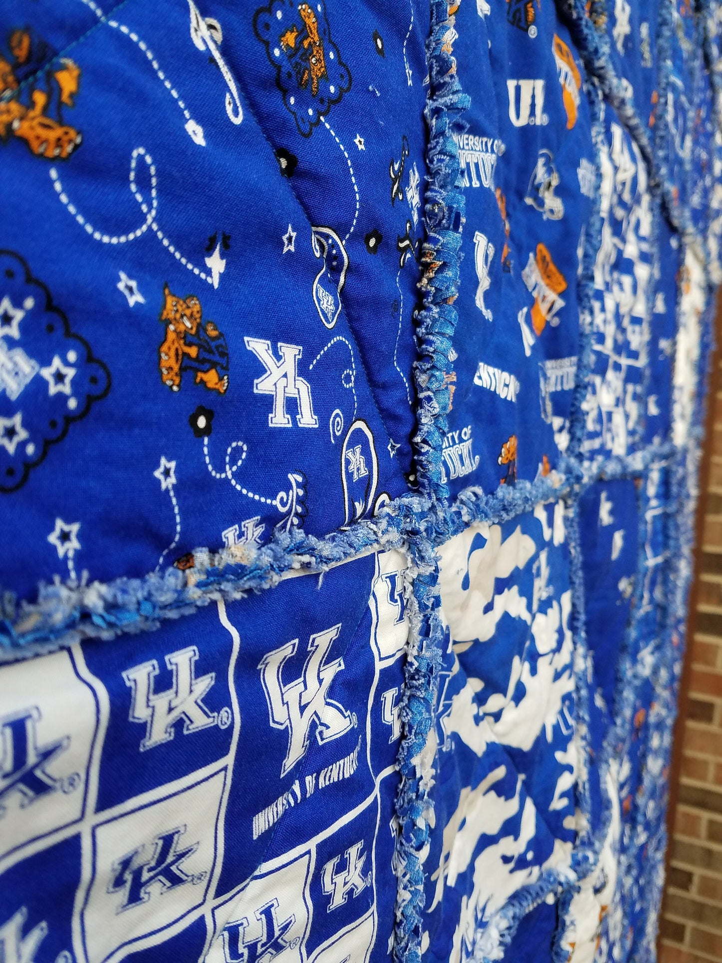 Sports Teams Rag Quilts, Made to order