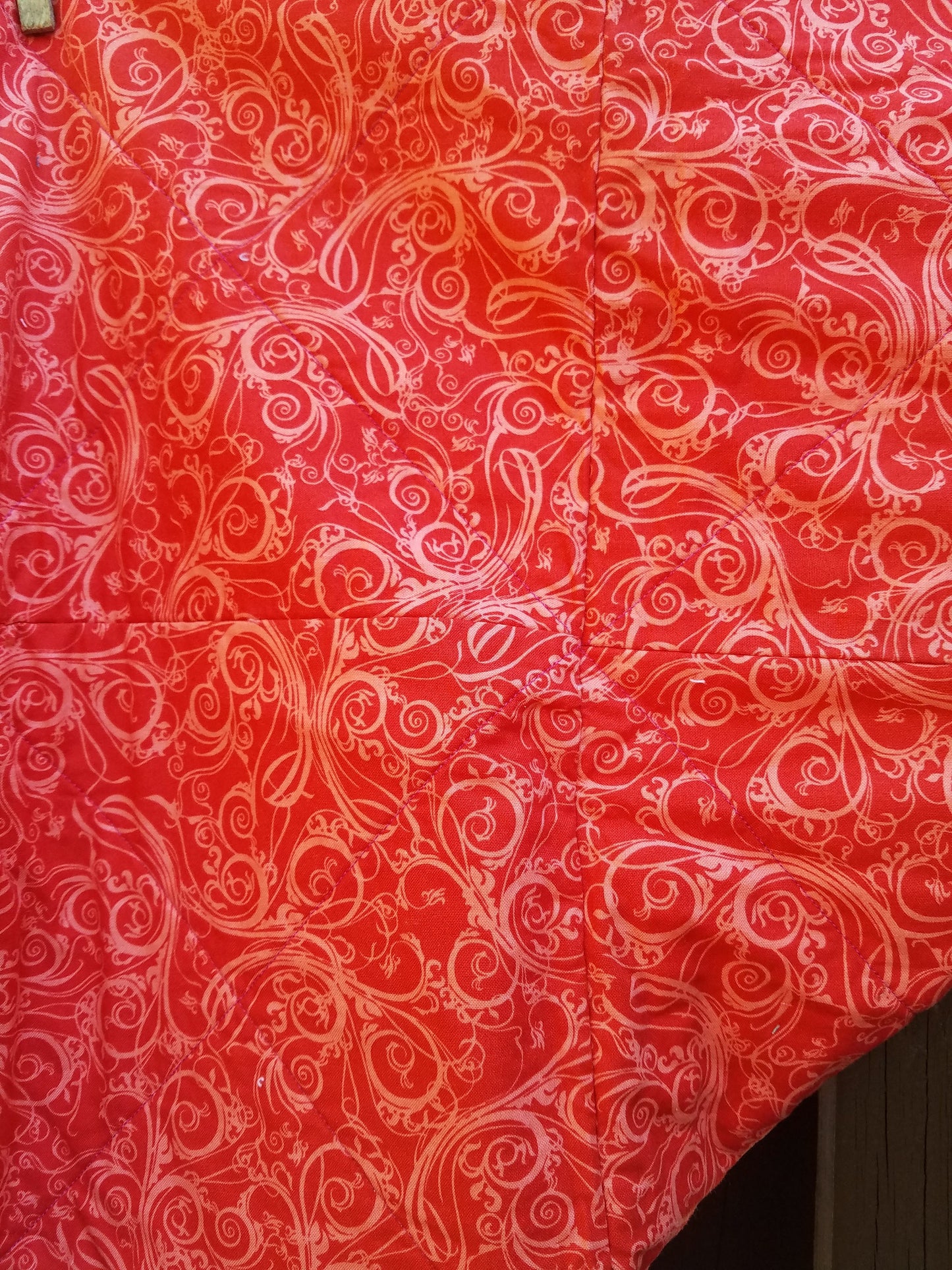 Girl's Rag Quilt Throw