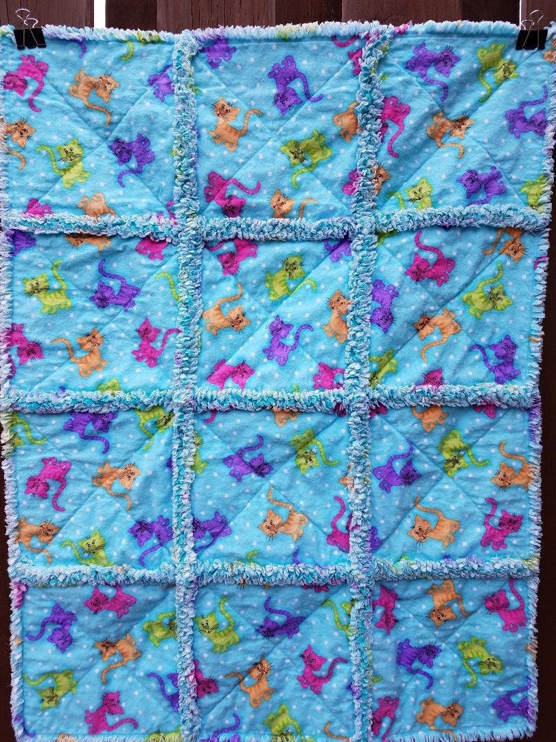 Child's Cat Quilt