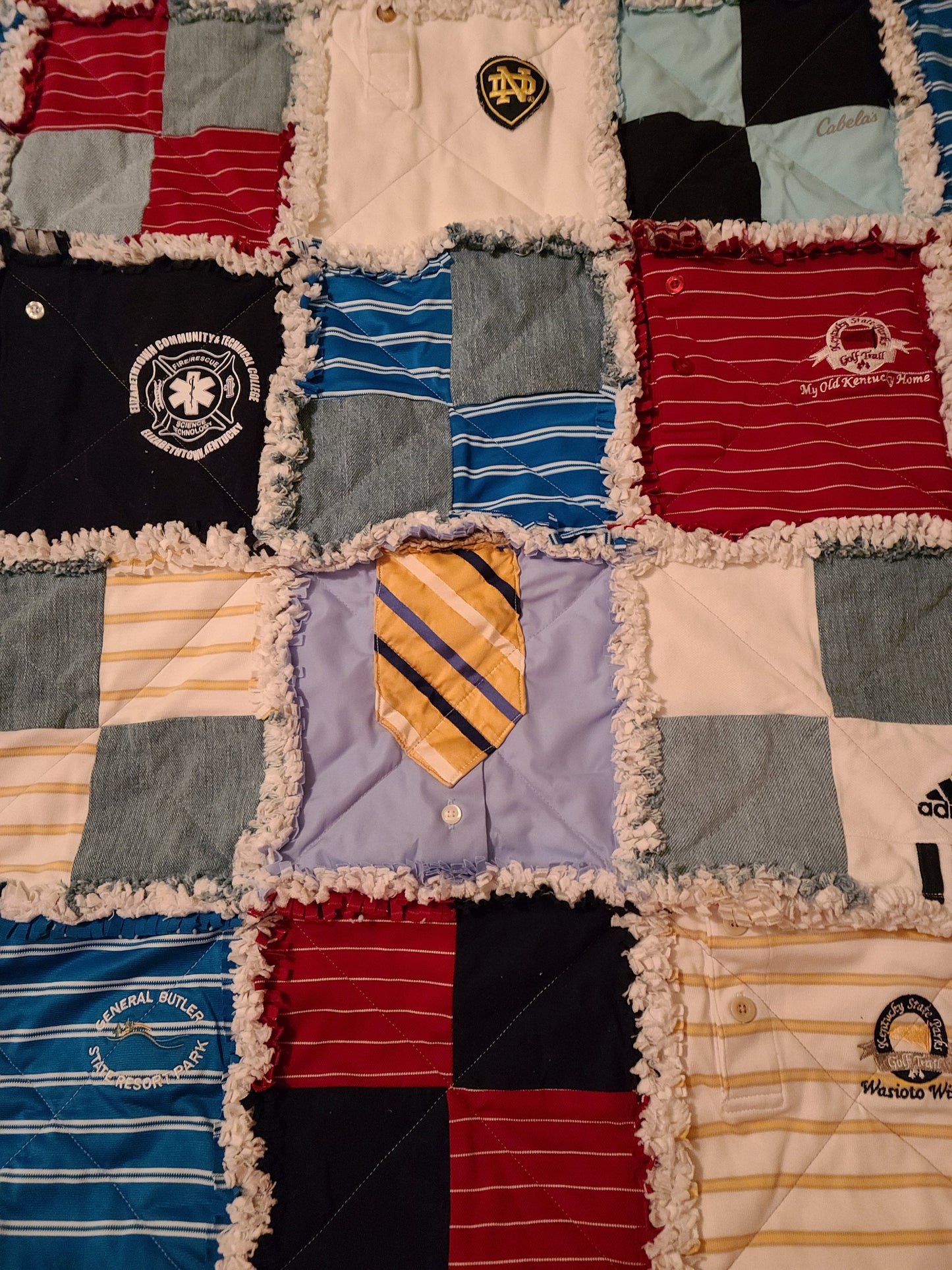 Custom Memory Quilts  Handcrafted from Loved Ones Clothing