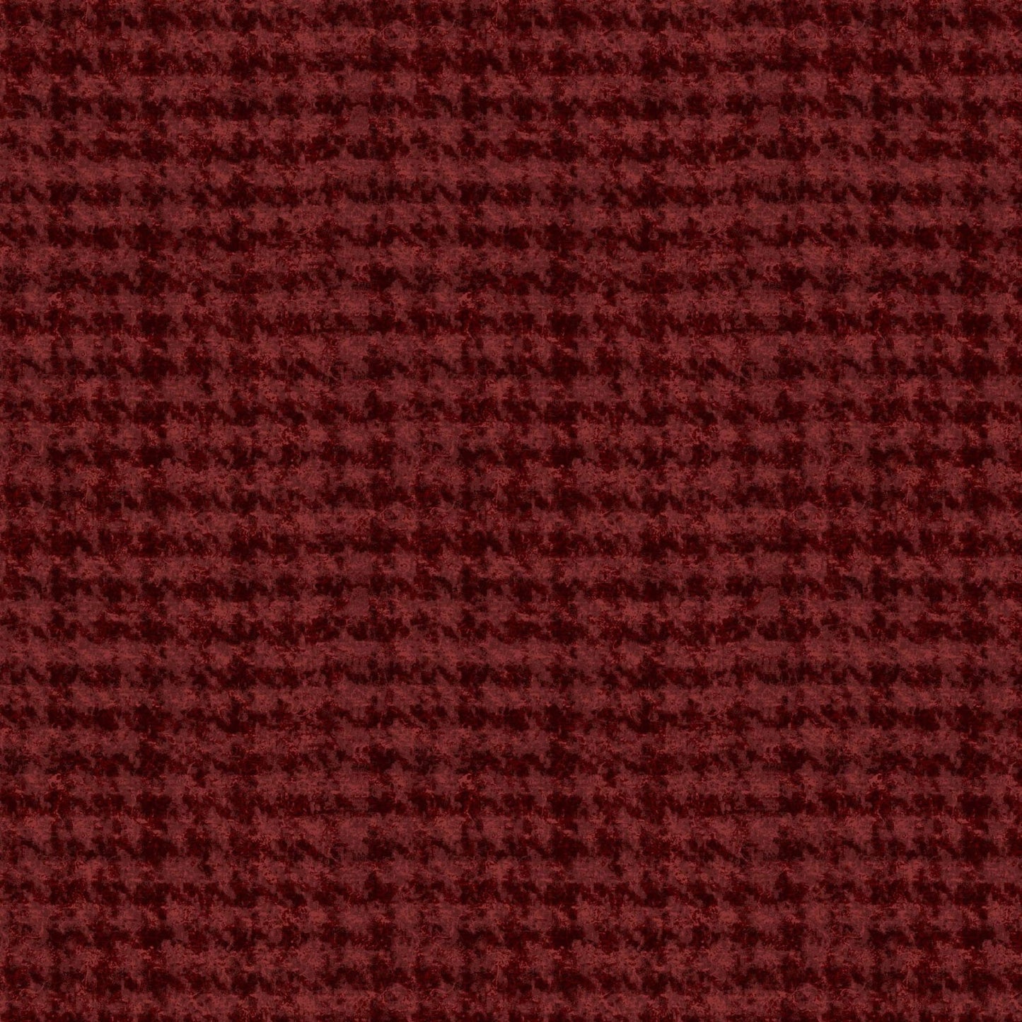 Dark Red Houndstooth Flannel, Maywood Studios Flannel