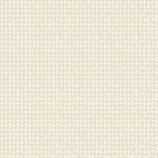 Cream Basketweave Flannel, Maywood Studios Flannel