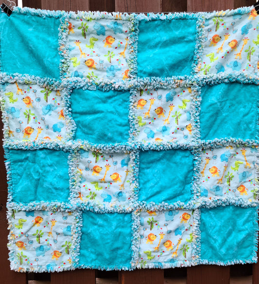 Animal Baby Quilt