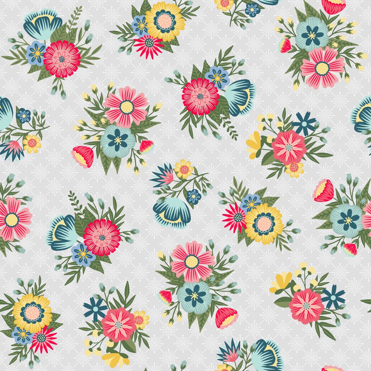 Vintage Floral Quilt Cotton
