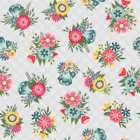 Vintage Floral Quilt Cotton