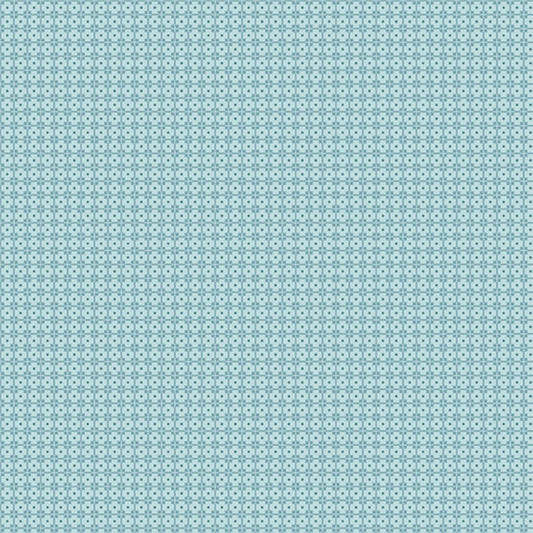 Fountain Blue Geometric Blender Cotton Quilt Fabric