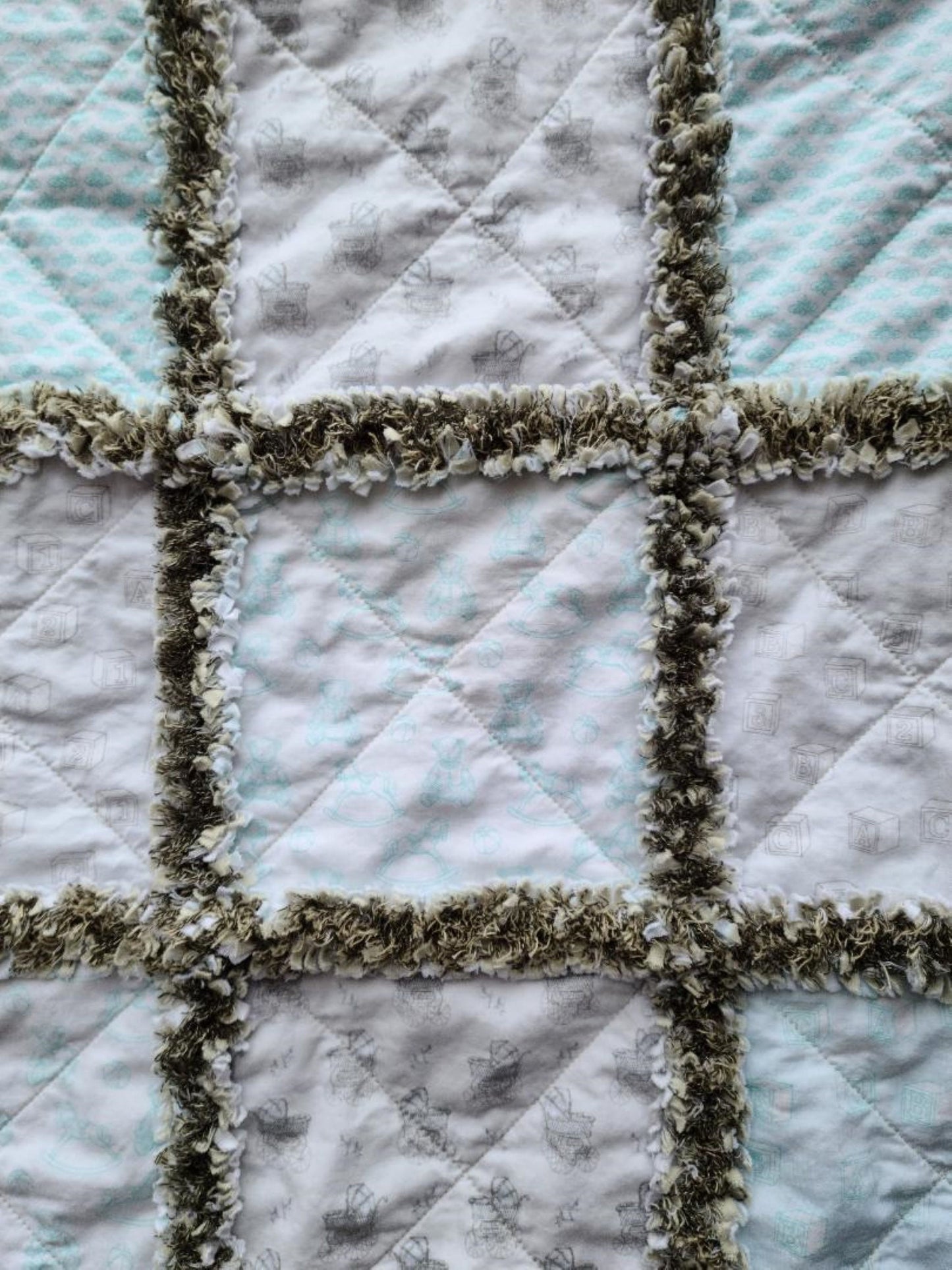 Simply Blessed Nursery Rag Quilt