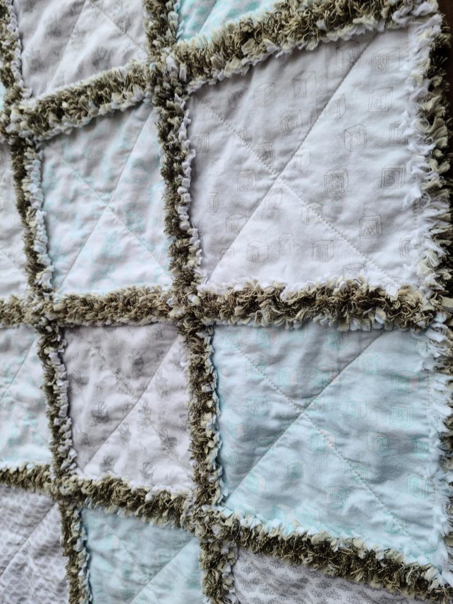 Simply Blessed Nursery Rag Quilt