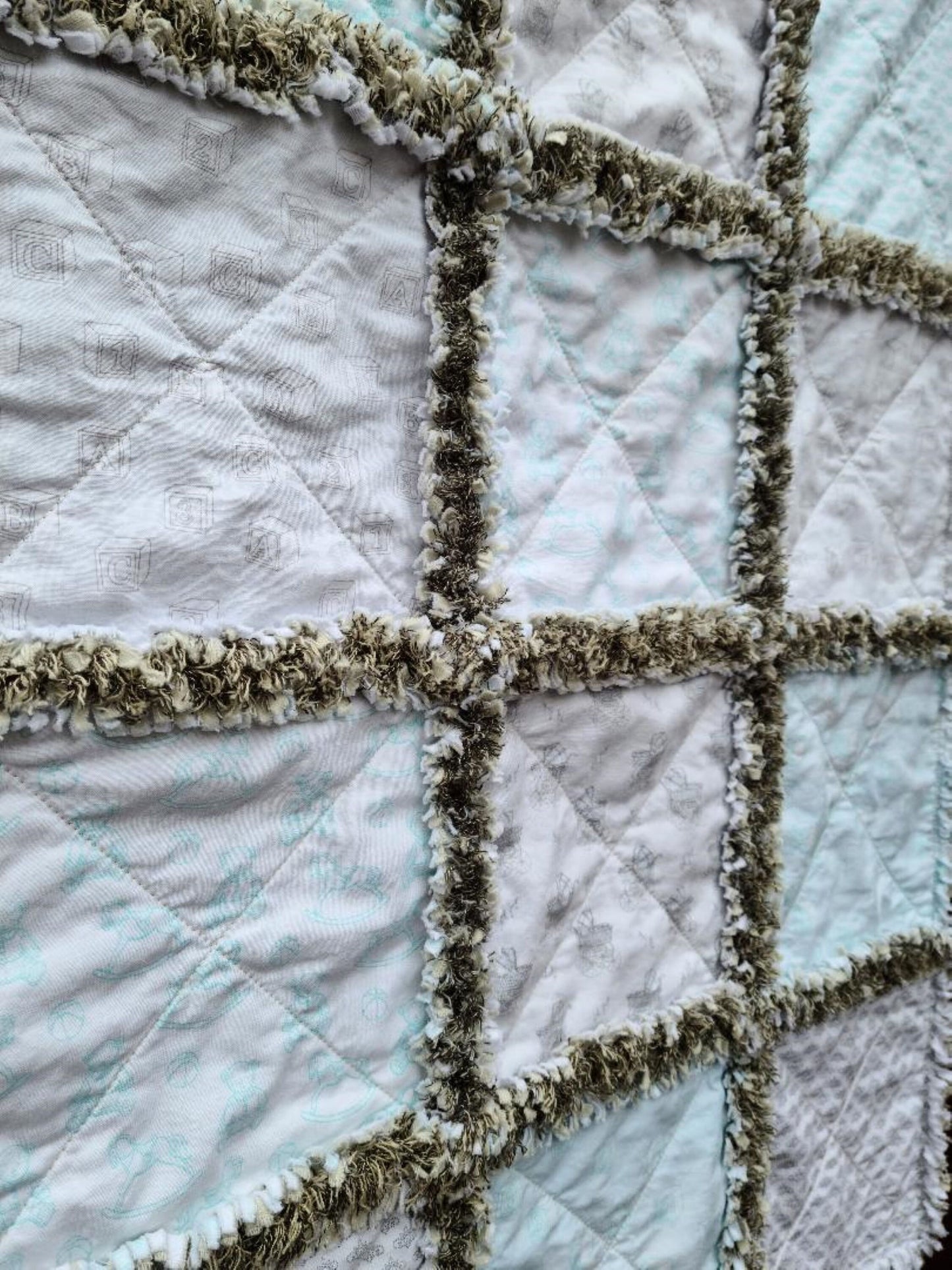 Simply Blessed Nursery Rag Quilt