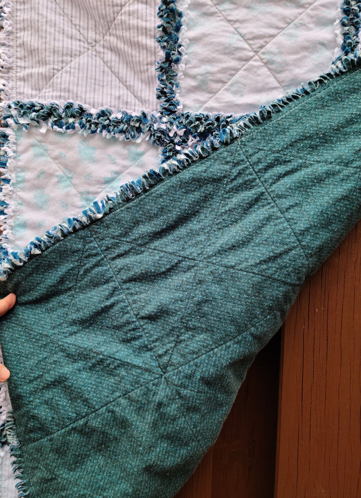 Simply Blessed Nursery Rag Quilt