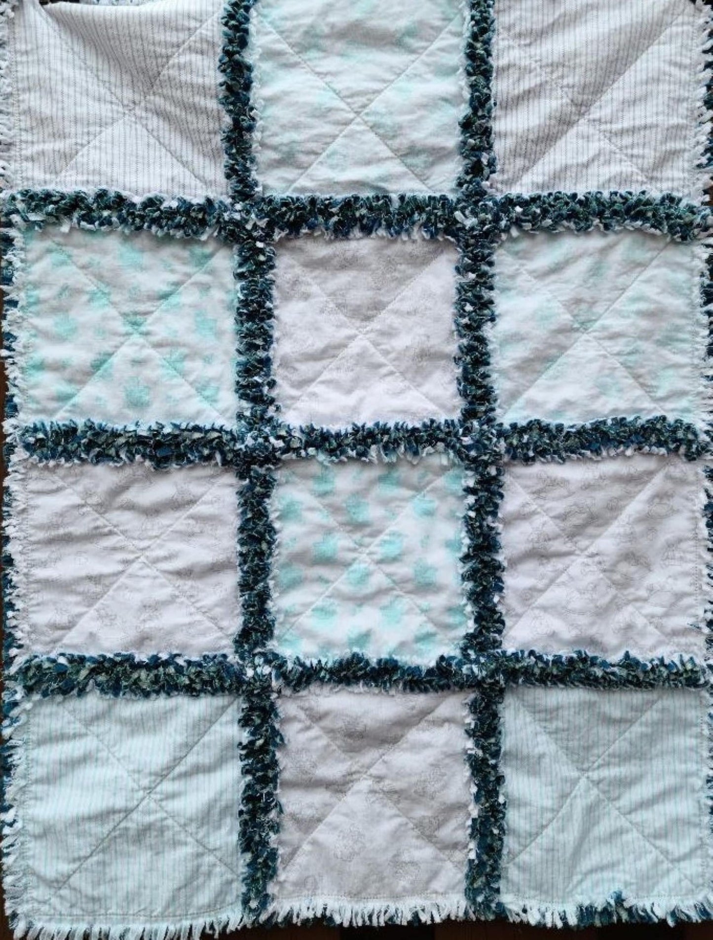 Simply Blessed Nursery Rag Quilt