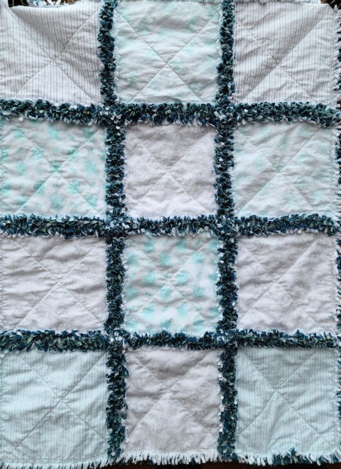 Simply Blessed Nursery Rag Quilt