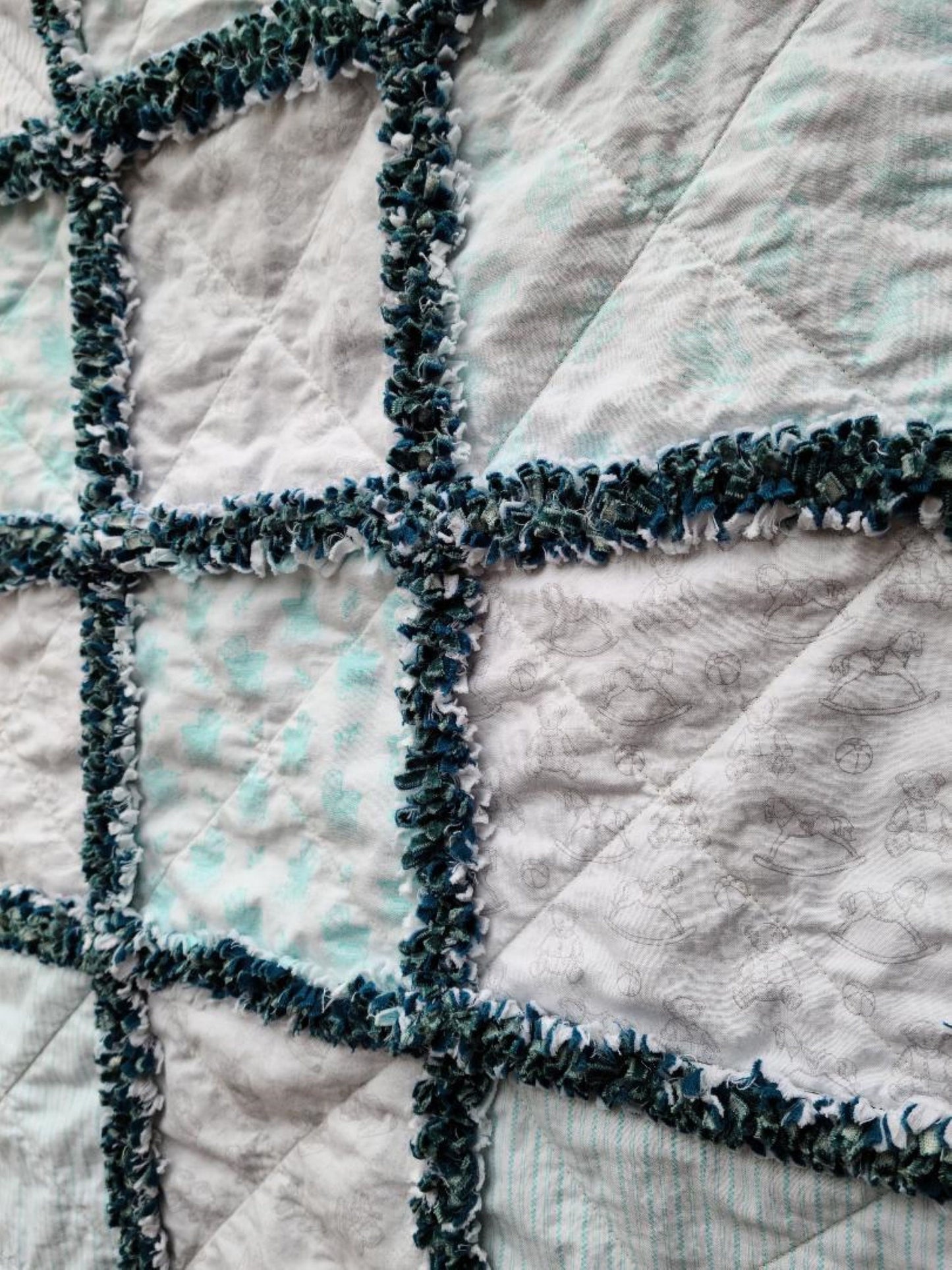 Simply Blessed Nursery Rag Quilt